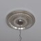 Ekena Millwork Cole PVC Ceiling Medallion (Fits Canopies up to 5 1/8"), Bright Coat Chrome, 19"OD x 3 1/2"ID x 1"P CMP19COBCR - alternate 9